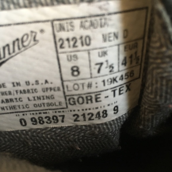 BLACK DANNER USA MILITARY BOOTS 8 D